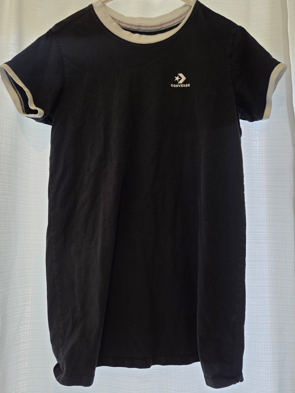 Converse Black Mini Dress with White Trim